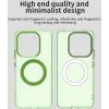 Phonesta HardFrost Back Cover hoesje met MagSafe voor Xiaomi Redmi Note 14 4G - Mat Groen 6