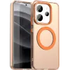 Phonesta HardFrost Back Cover hoesje met MagSafe voor Xiaomi Redmi Note 14 4G - Mat Oranje