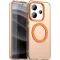 Phonesta HardFrost Back Cover hoesje met MagSafe voor Xiaomi Redmi Note 14 4G - Mat Oranje