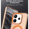 Phonesta HardFrost Back Cover hoesje met MagSafe voor Xiaomi Redmi Note 14 4G - Mat Oranje 7