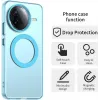 Phonesta HardFrost Back Cover hoesje met MagSafe voor Xiaomi Poco F7 Pro - Mat Blauw 2
