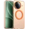 Phonesta HardFrost Back Cover hoesje met MagSafe voor Xiaomi Poco F7 Pro - Mat Oranje