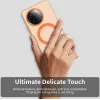 Phonesta HardFrost Back Cover hoesje met MagSafe voor Xiaomi Poco F7 Pro - Mat Oranje 5