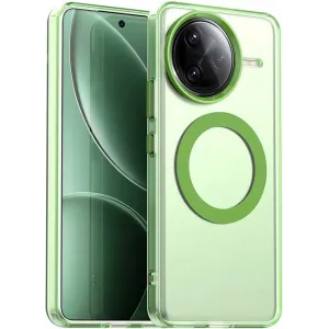 Phonesta HardFrost Back Cover hoesje met MagSafe voor Xiaomi Poco F7 Ultra - Mat Groen