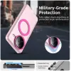 Phonesta HardFrost Back Cover hoesje met MagSafe voor Xiaomi Poco F7 Ultra - Mat Roze 3