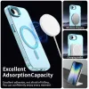 Phonesta HardFrost Back Cover hoesje met MagSafe voor Apple iPhone 17e/16e - Mat Blauw 4