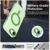 Phonesta HardFrost Back Cover hoesje met MagSafe voor Apple iPhone 17e/16e - Mat Groen 3