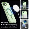 Phonesta HardFrost Back Cover hoesje met MagSafe voor Apple iPhone 17e/16e - Mat Groen 4