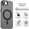 Phonesta HardFrost Back Cover hoesje met MagSafe voor Apple iPhone 17e/16e - Mat Zwart 2
