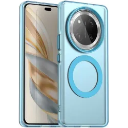 Phonesta HardFrost Back Cover hoesje met MagSafe voor HONOR Magic7 Lite - Mat Blauw