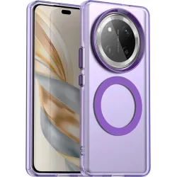 Phonesta HardFrost Back Cover hoesje met MagSafe voor HONOR Magic7 Lite - Mat Paars