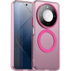 Phonesta HardFrost Back Cover hoesje met MagSafe voor HONOR X9c Smart - Mat Roze