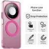 Phonesta HardFrost Back Cover hoesje met MagSafe voor HONOR X9c Smart - Mat Roze 2