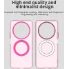 Phonesta HardFrost Back Cover hoesje met MagSafe voor HONOR X9c Smart - Mat Roze 6