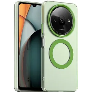 Phonesta HardFrost Back Cover hoesje met MagSafe voor Xiaomi Redmi A3 - Mat Groen