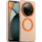 Phonesta HardFrost Back Cover hoesje met MagSafe voor Xiaomi Redmi A3 - Mat Oranje