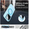 Phonesta HardFrost Back Cover hoesje met MagSafe voor Xiaomi 15 - Mat Blauw 2