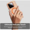 Phonesta HardFrost Back Cover hoesje met MagSafe voor Xiaomi 15 - Mat Oranje 5