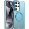 Phonesta HardFrost Back Cover hoesje met MagSafe voor Samsung Galaxy S25 Ultra - Mat Blauw