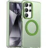 Phonesta HardFrost Back Cover hoesje met MagSafe voor Samsung Galaxy S25 Ultra - Mat Groen
