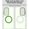Phonesta HardFrost Back Cover hoesje met MagSafe voor Samsung Galaxy S25 Ultra - Mat Groen 6