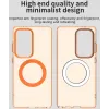 Phonesta HardFrost Back Cover hoesje met MagSafe voor Samsung Galaxy S25 Ultra - Mat Oranje 6