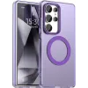 Phonesta HardFrost Back Cover hoesje met MagSafe voor Samsung Galaxy S25 Ultra - Mat Paars