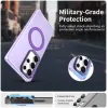 Phonesta HardFrost Back Cover hoesje met MagSafe voor Samsung Galaxy S25 Ultra - Mat Paars 3