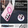 Phonesta HardFrost Back Cover hoesje met MagSafe voor Samsung Galaxy S25 Ultra - Mat Roze 3