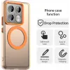Phonesta HardFrost Back Cover hoesje met MagSafe voor Xiaomi 14T Pro - Mat Oranje 2