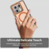 Phonesta HardFrost Back Cover hoesje met MagSafe voor Xiaomi 14T Pro - Mat Oranje 5