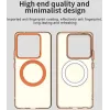 Phonesta HardFrost Back Cover hoesje met MagSafe voor Xiaomi 14T Pro - Mat Oranje 6