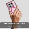 Phonesta HardFrost Back Cover hoesje met MagSafe voor Xiaomi 14T Pro - Mat Roze 5