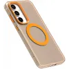Phonesta HardFrost Back Cover hoesje met MagSafe voor Samsung Galaxy S25/S24 - Mat Oranje 6