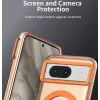 Phonesta HardFrost Back Cover hoesje met MagSafe voor Google Pixel 8 - Mat Oranje 7