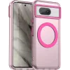 Phonesta HardFrost Back Cover hoesje met MagSafe voor Google Pixel 8 - Mat Roze