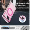 Phonesta HardFrost Back Cover hoesje met MagSafe voor Google Pixel 8 - Mat Roze 2