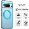 Phonesta HardFrost Back Cover hoesje met MagSafe voor Google Pixel 8 Pro - Mat Blauw 4