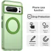 Phonesta HardFrost Back Cover hoesje met MagSafe voor Google Pixel 8 Pro - Mat Groen 4