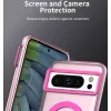 Phonesta HardFrost Back Cover hoesje met MagSafe voor Google Pixel 8 Pro - Mat Roze 7