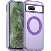 Phonesta HardFrost Back Cover hoesje met MagSafe voor Google Pixel 8a - Mat Paars