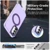 Phonesta HardFrost Back Cover hoesje met MagSafe voor Samsung Galaxy A15 4G/5G - Mat Paars 2