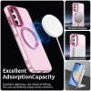 Phonesta HardFrost Back Cover hoesje met MagSafe voor Samsung Galaxy A15 4G/5G - Mat Roze 3