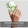 Phonesta HardFrost Back Cover hoesje met MagSafe voor Samsung Galaxy A35 - Mat Groen 5