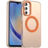 Phonesta HardFrost Back Cover hoesje met MagSafe voor Samsung Galaxy A35 - Mat Oranje