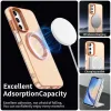 Phonesta HardFrost Back Cover hoesje met MagSafe voor Samsung Galaxy A35 - Mat Oranje 3