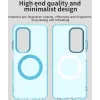 Phonesta HardFrost Back Cover hoesje met MagSafe voor Oppo A5/A5m - Mat Blauw 3