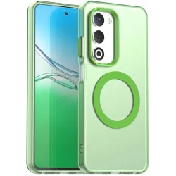 Phonesta HardFrost Back Cover hoesje met MagSafe voor Oppo A5/A5m - Mat Groen