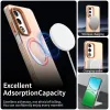 Phonesta HardFrost Back Cover hoesje met MagSafe voor Oppo A5/A5m - Mat Oranje 2