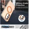 Phonesta HardFrost Back Cover hoesje met MagSafe voor Oppo A5/A5m - Mat Oranje 7